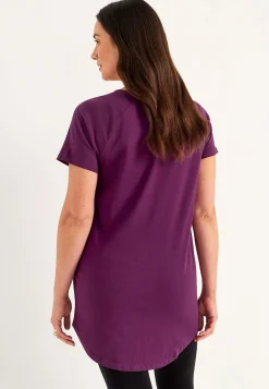 Cellbes of Sweden Tunika i ekologisk bomull Alex 2-pack Plommon + Svart New