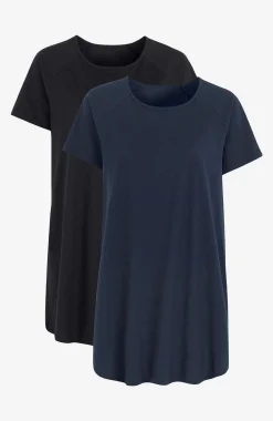 Cellbes of Sweden Tunika i ekologisk bomull Alex 2-pack Svart + Svart Outlet