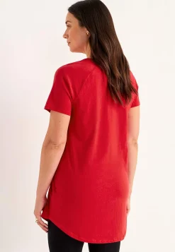 Cellbes of Sweden Tunika i ekologisk bomull Alex 2-pack Röd + Svart Clearance