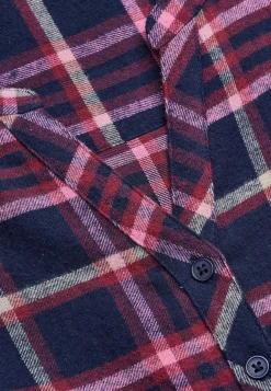 Cellbes of Sweden Tunika i flanell med fickor Blå / Rutig New