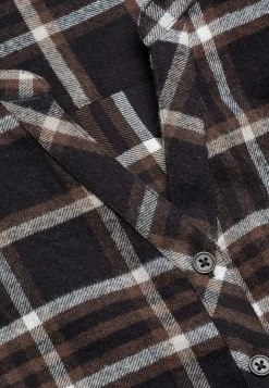 Cellbes of Sweden Tunika i flanell med fickor Svart / Rutig Clearance