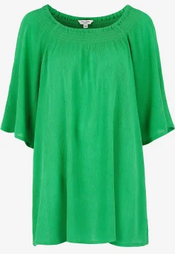 Cellbes of Sweden Tunika i viskoscrêpe Grön Best