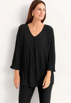 Cellbes of Sweden Tunika med crepe-kvalitet Svart Best