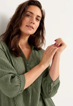 Cellbes of Sweden Tunika med struktur Khakigrön Outlet