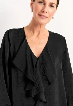 Cellbes of Sweden Tunika med volangkrage Svart Outlet