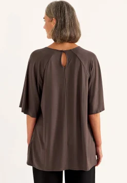 Cellbes of Sweden Tunika Premium i modal Mörkbrun Online