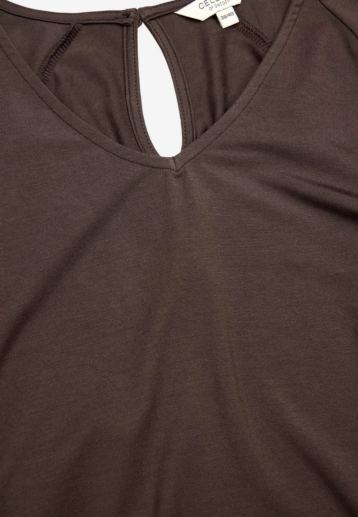 Cellbes of Sweden Tunika Premium i modal Mörkbrun Online