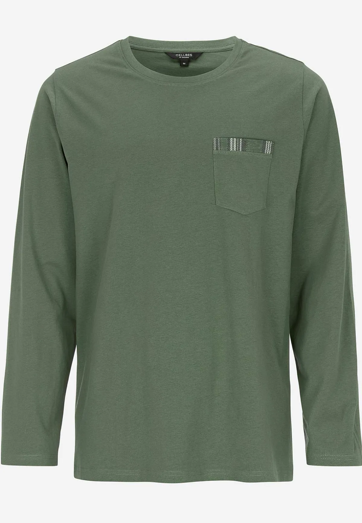 Cellbes of Sweden Tvådelad pyjamas Mörkgrön/Rutig Best