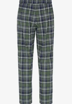 Cellbes of Sweden Tvådelad pyjamas Mörkgrön/Rutig Best