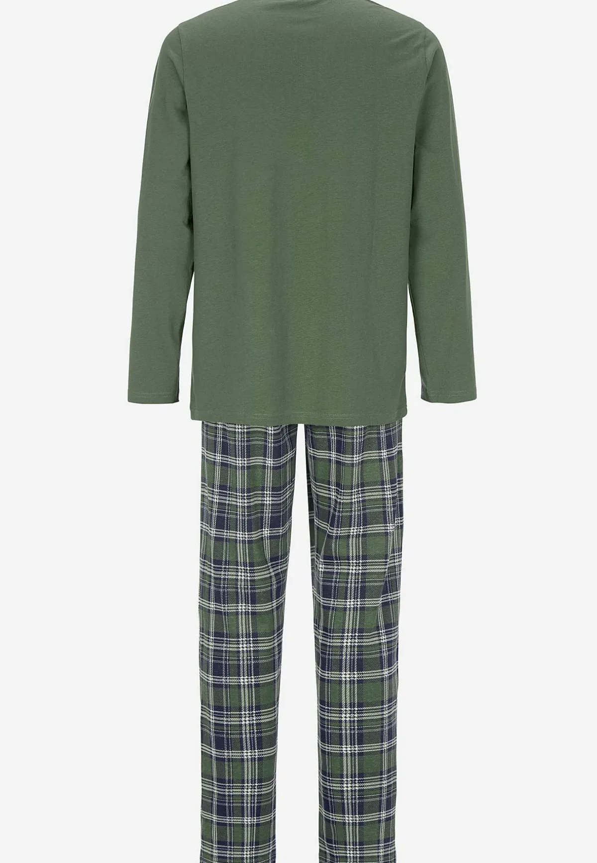 Cellbes of Sweden Tvådelad pyjamas Mörkgrön/Rutig Best