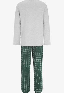 Cellbes of Sweden Tvådelad pyjamas Grå / Rutig Hot