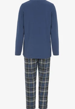 Cellbes of Sweden Tvådelad pyjamas Rutig / Blå Clearance