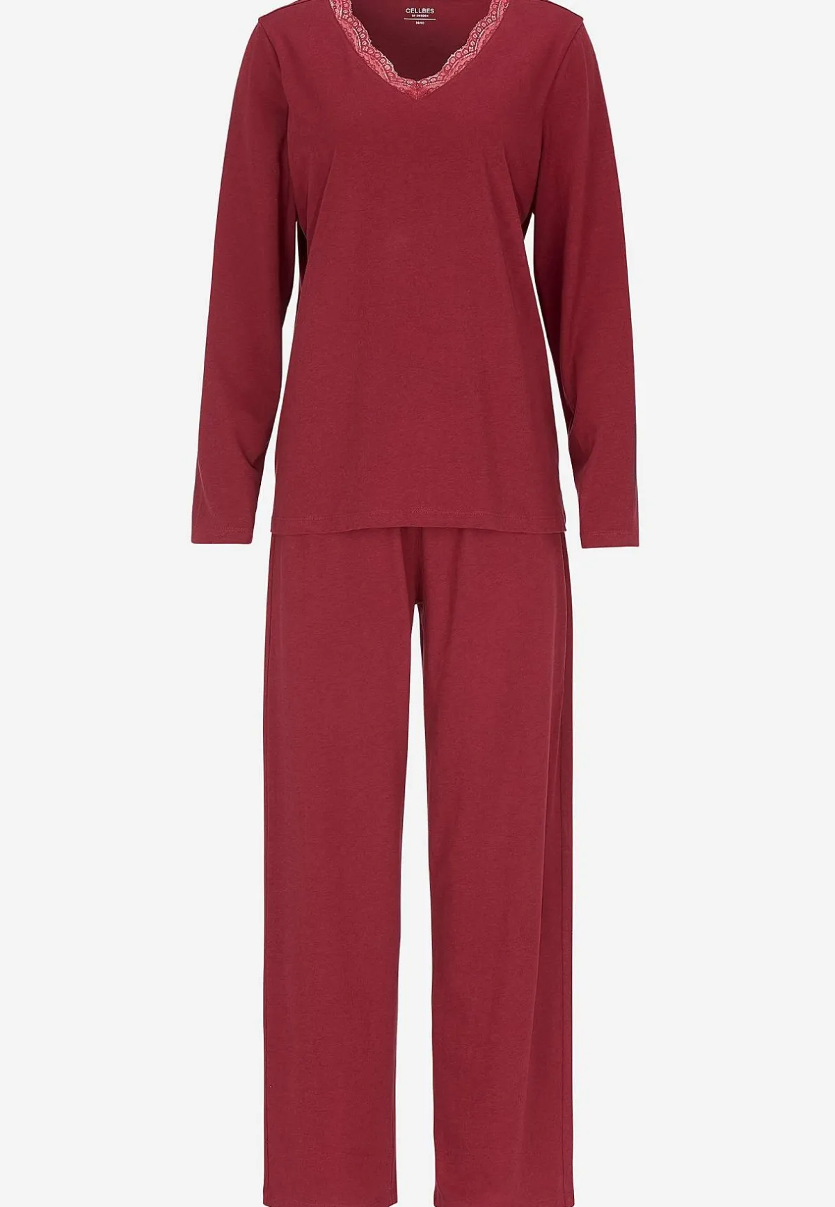 Cellbes of Sweden Tvådelad pyjamas med spetskant Hot