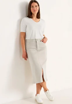 Cellbes of Sweden Twillkjol med slits