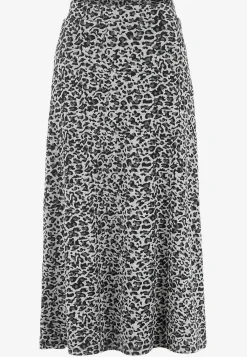 Cellbes of Sweden Utsvängd trikåkjol med fickor New