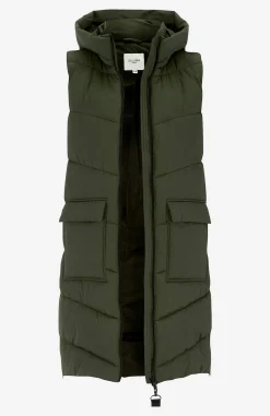 Cellbes of Sweden Vadderad väst Mörkgrön New