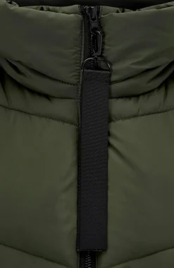 Cellbes of Sweden Vadderad väst Mörkgrön New