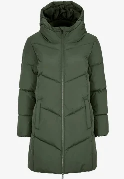 Cellbes of Sweden Varm jacka med fluffig vaddering Mörkgrön Hot