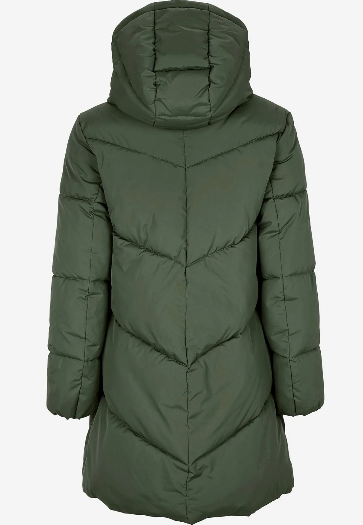 Cellbes of Sweden Varm jacka med fluffig vaddering Mörkgrön Hot