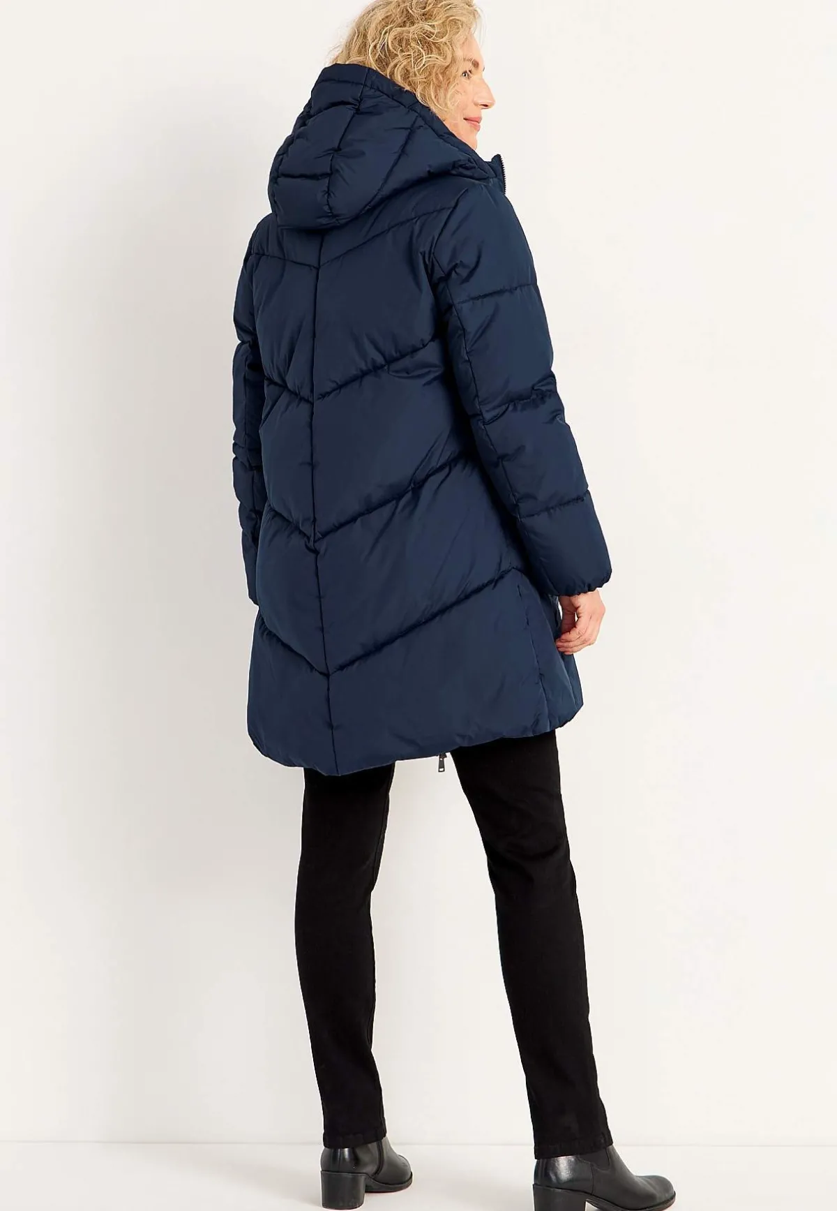 Cellbes of Sweden Varm jacka med fluffig vaddering Marin