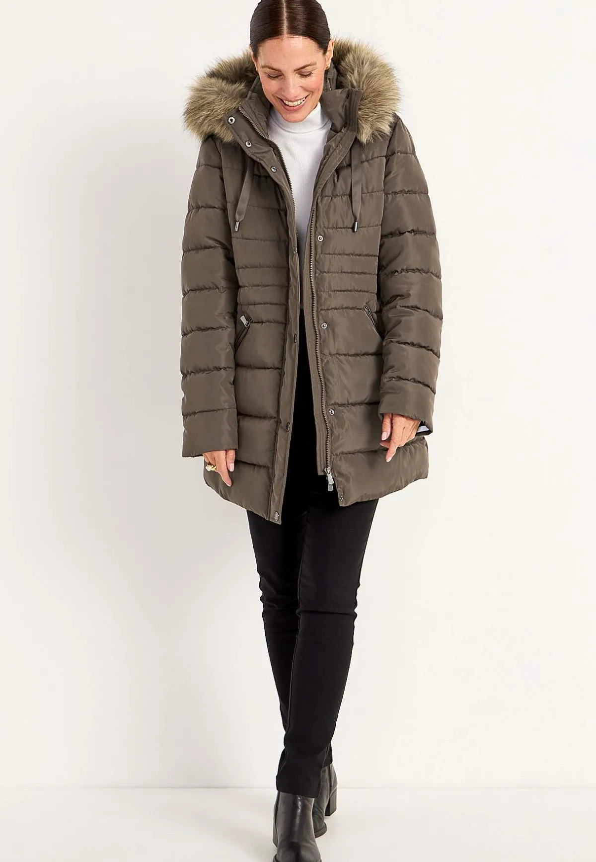 Cellbes of Sweden Varmfodrad jacka Nougat