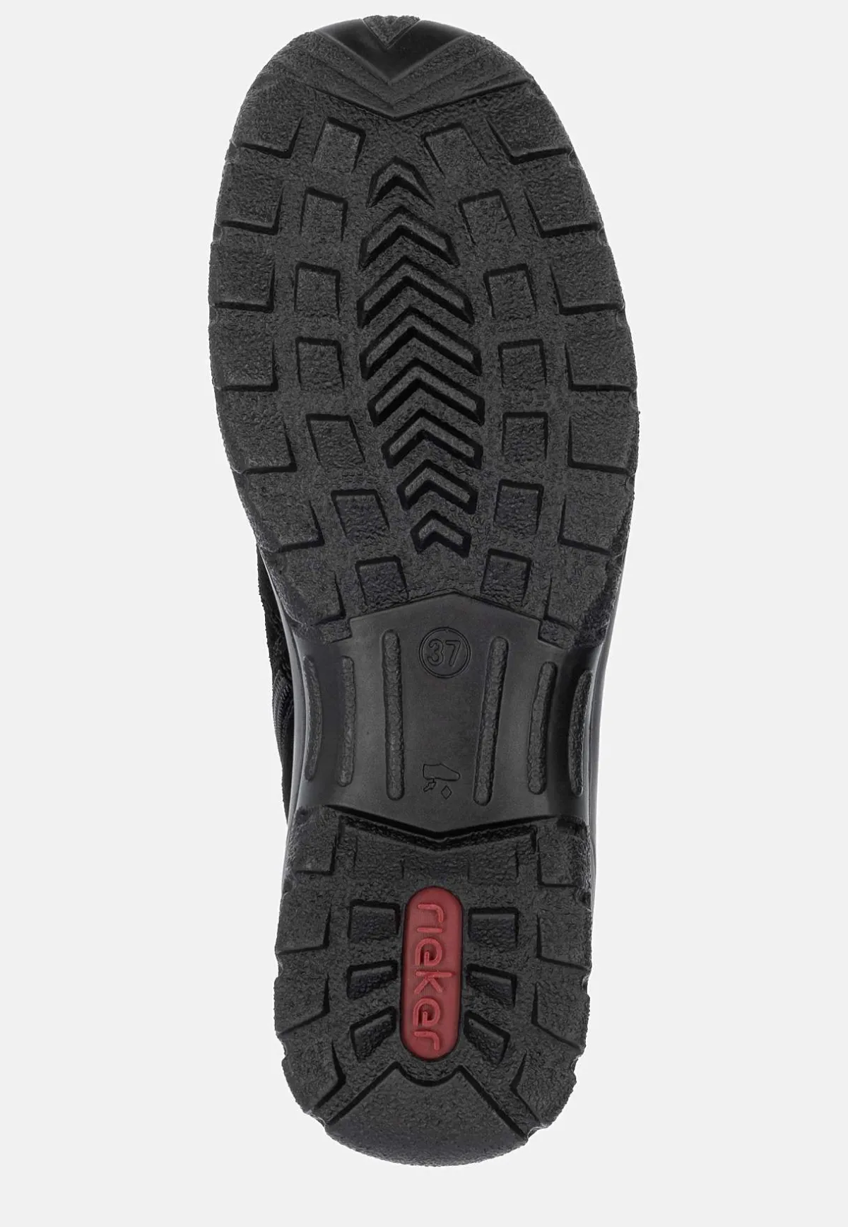 Rieker Varmfodrad mockakänga Svart Outlet