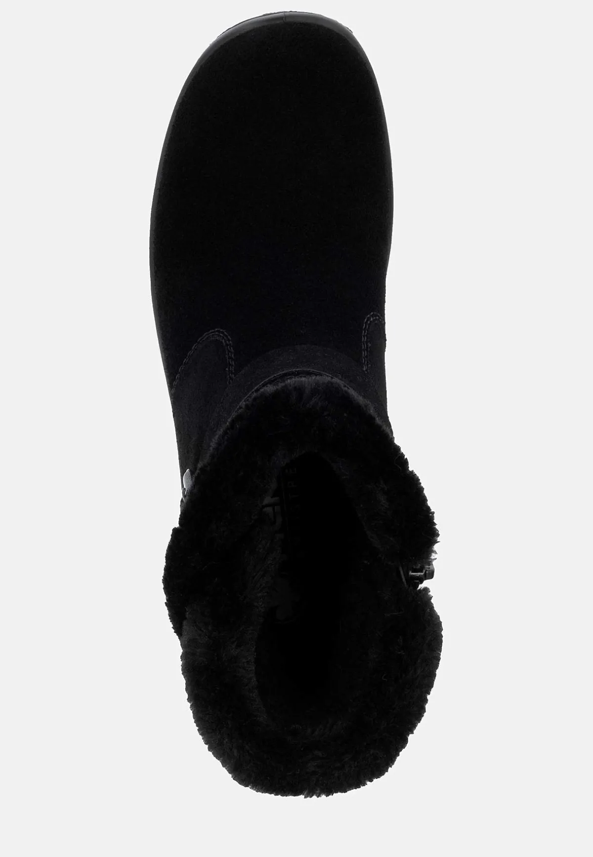 Rieker Varmfodrad mockakänga Svart Outlet