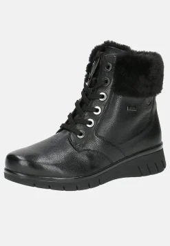 Caprice Varmfodrad skinnkänga Svart Hot