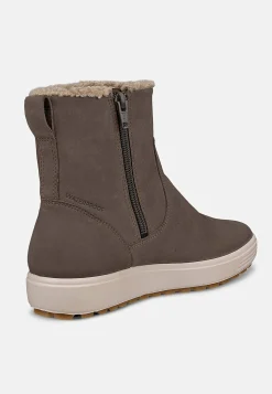 Ecco Varmfodrad, vattentät skinnkänga Soft 7 Tred Svart Best