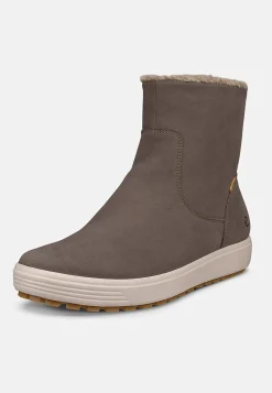 Ecco Varmfodrad, vattentät skinnkänga Soft 7 Tred Svart Best