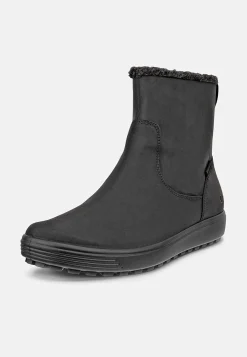 Ecco Varmfodrad, vattentät skinnkänga Soft 7 Tred Svart Best