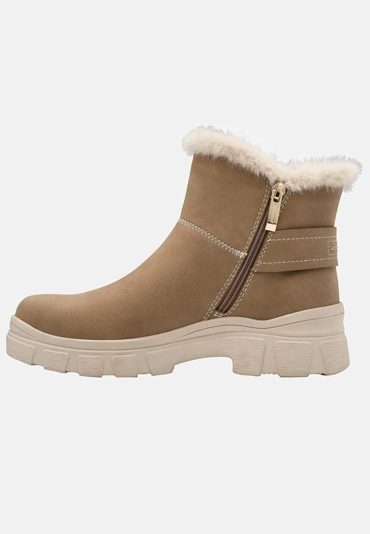 Tamaris Vattenavvisande vinterkänga Beige Sale