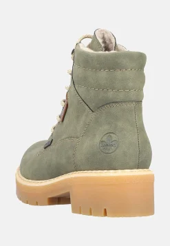 Rieker Vattenavvisande vinterkänga Khakigrön Clearance