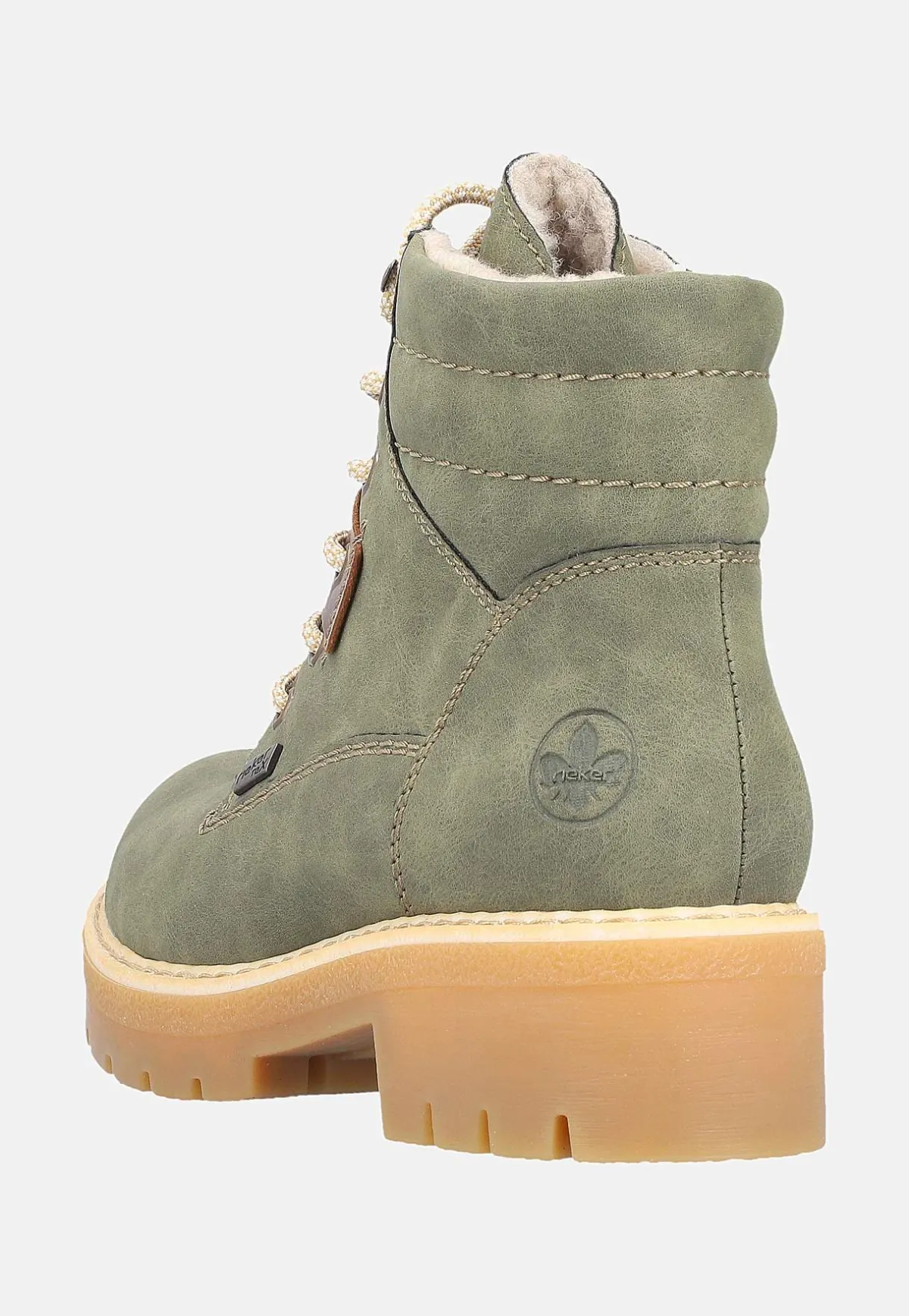 Rieker Vattenavvisande vinterkänga Khakigrön Clearance