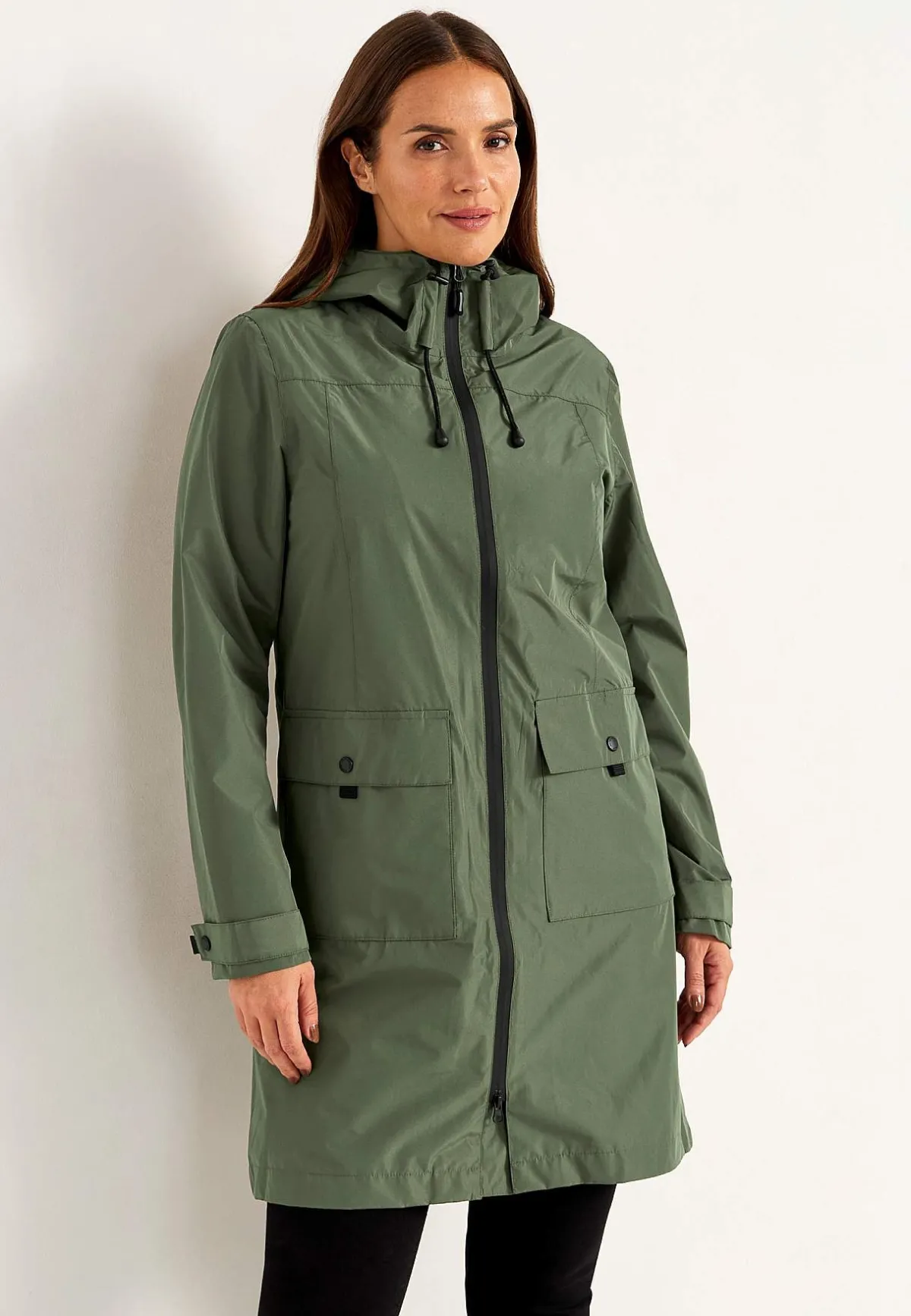 Cellbes of Sweden Vattentät funktionsjacka Khakigrön Best