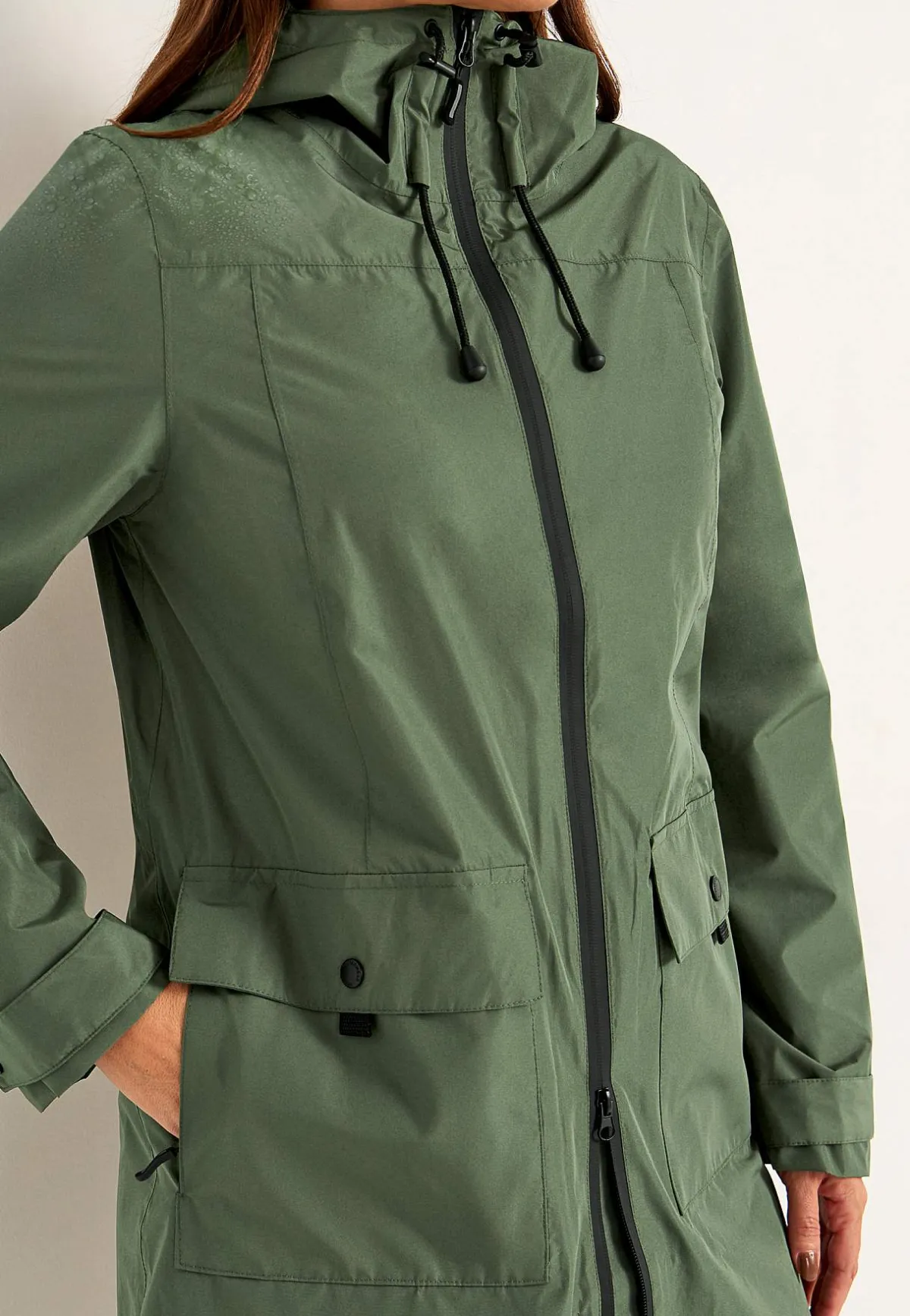 Cellbes of Sweden Vattentät funktionsjacka Khakigrön Best