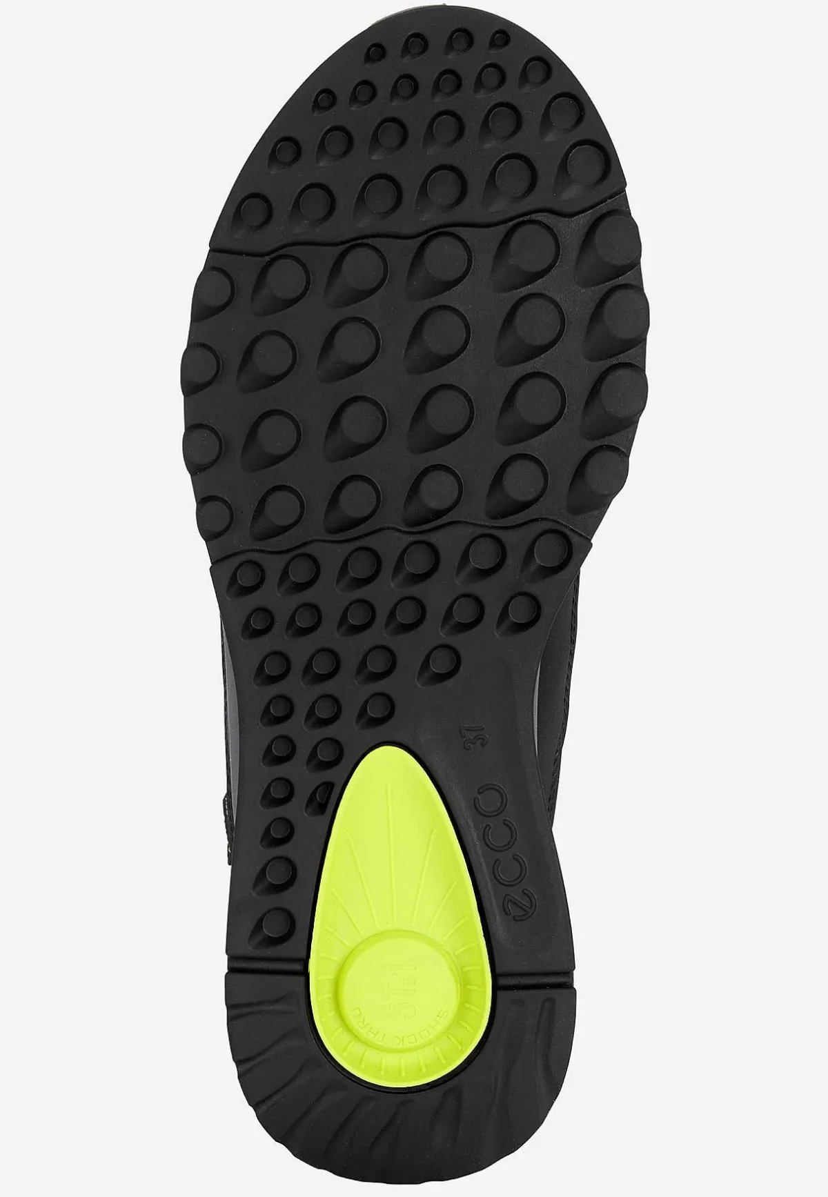 Ecco Vattentät sneaker Exostride Svart Outlet