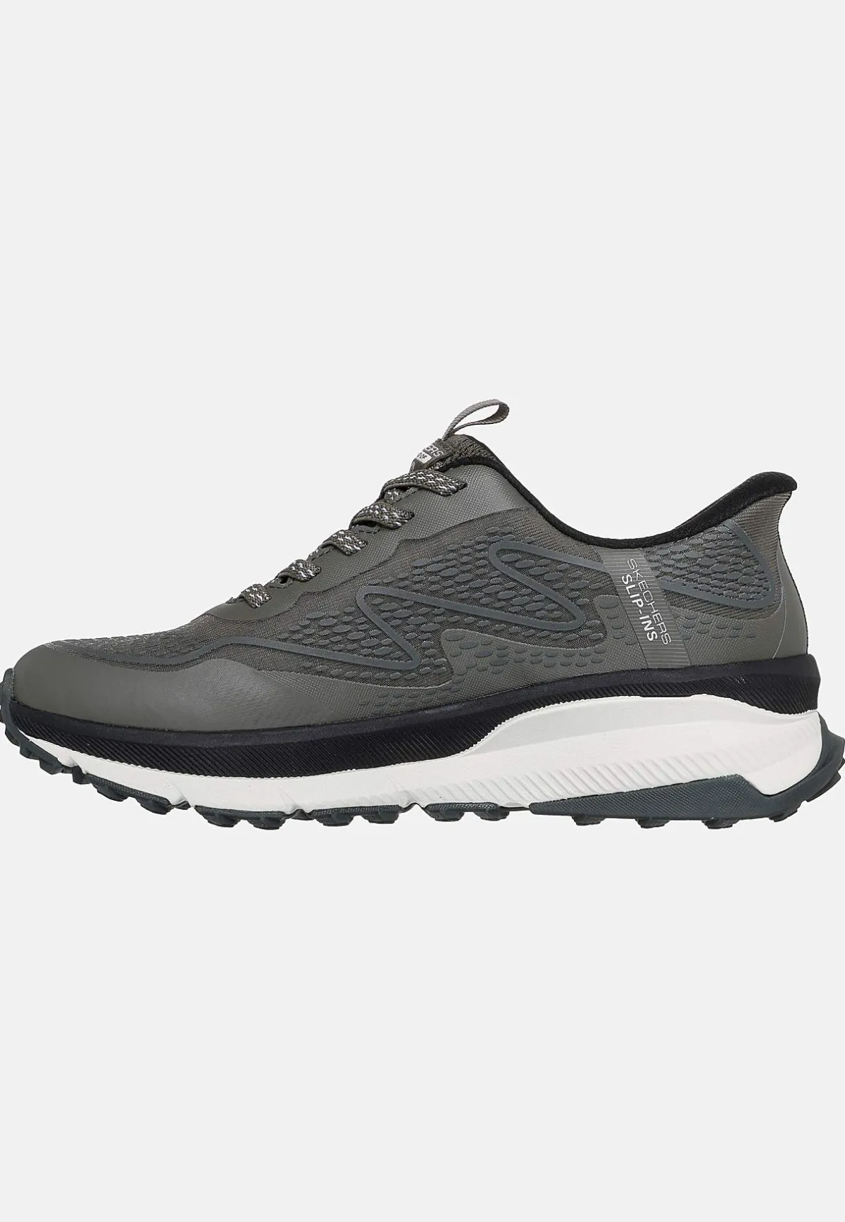 Skechers Vattentät sneaker Slip-ins: Switch Back - Mist Khakigrön Discount