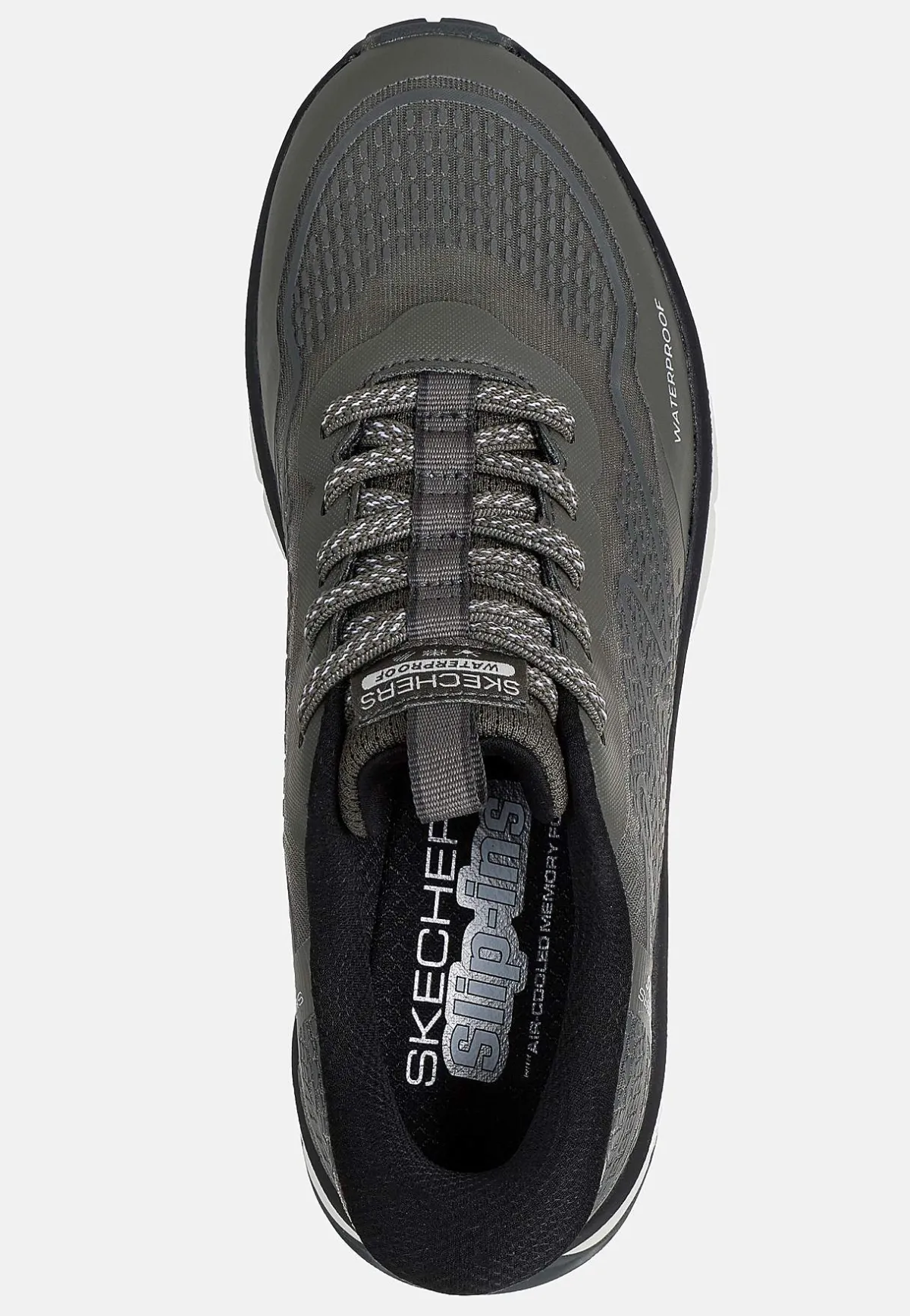 Skechers Vattentät sneaker Slip-ins: Switch Back - Mist Khakigrön Discount