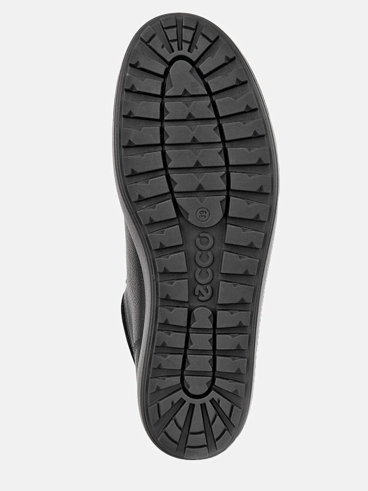 Ecco Vattentät vintersko i skinn Soft 7 Tred Svart Online