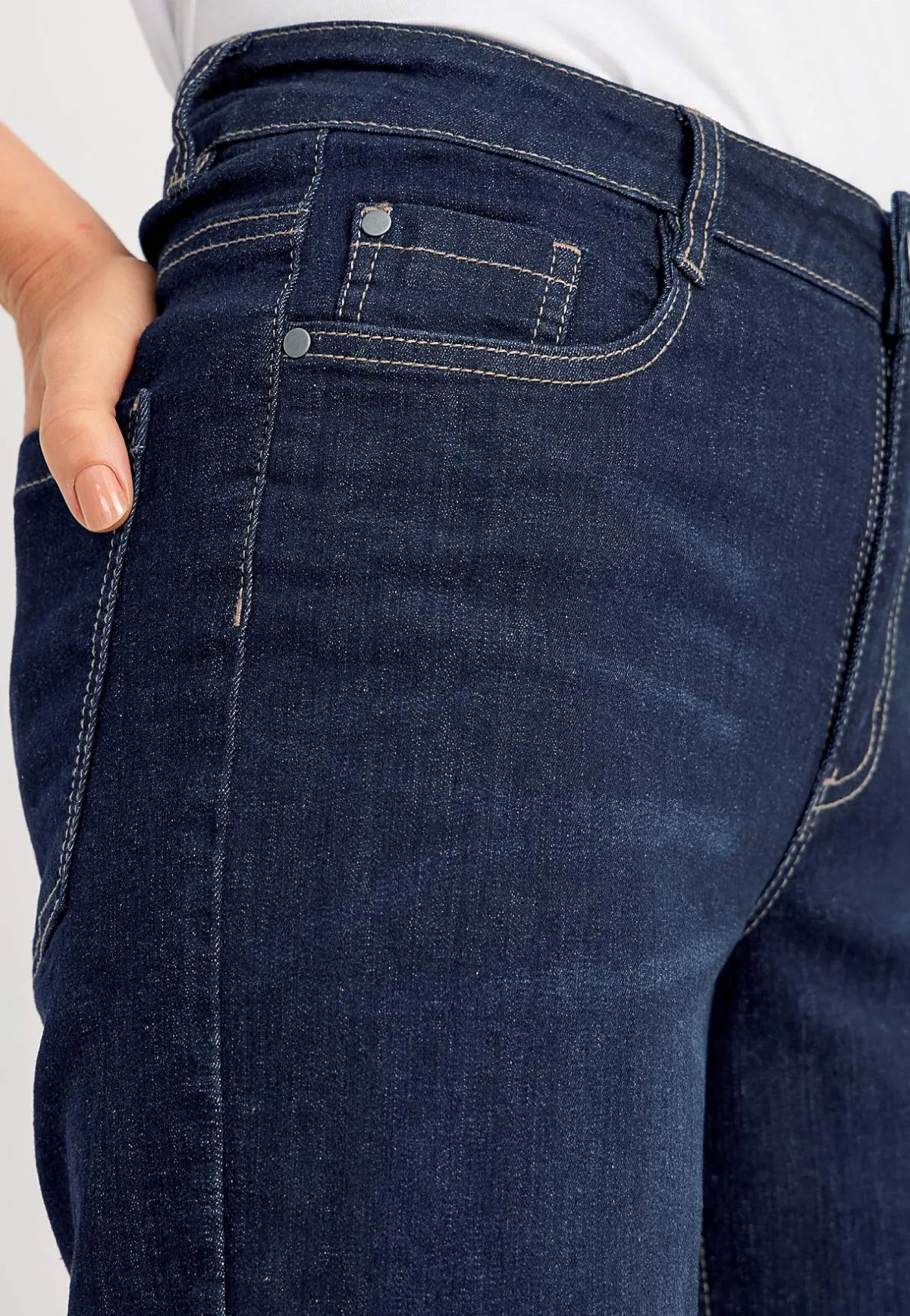 Cellbes of Sweden Vida jeans med hög midja Renata Mörkblå / Denim