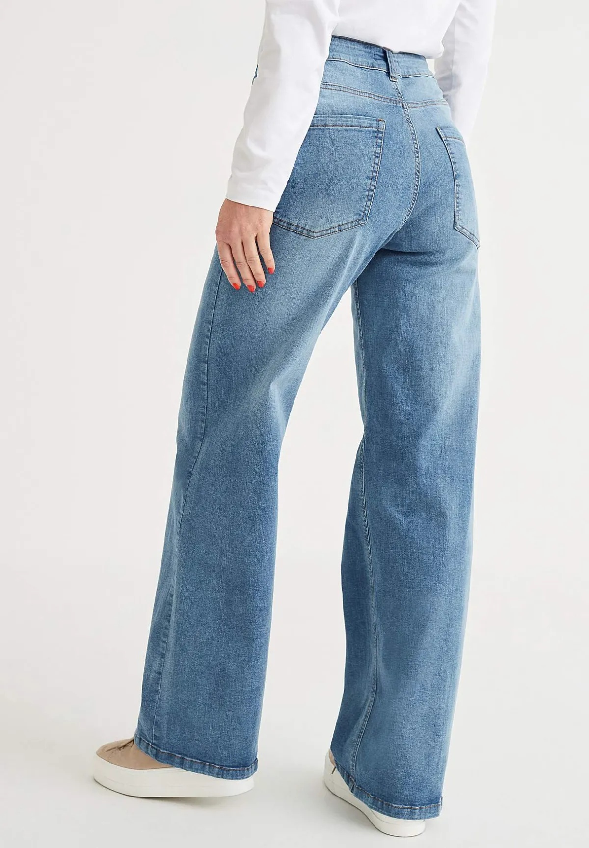 Cellbes of Sweden Vida jeans med hög midja Renata Ljusblå / Denim Online