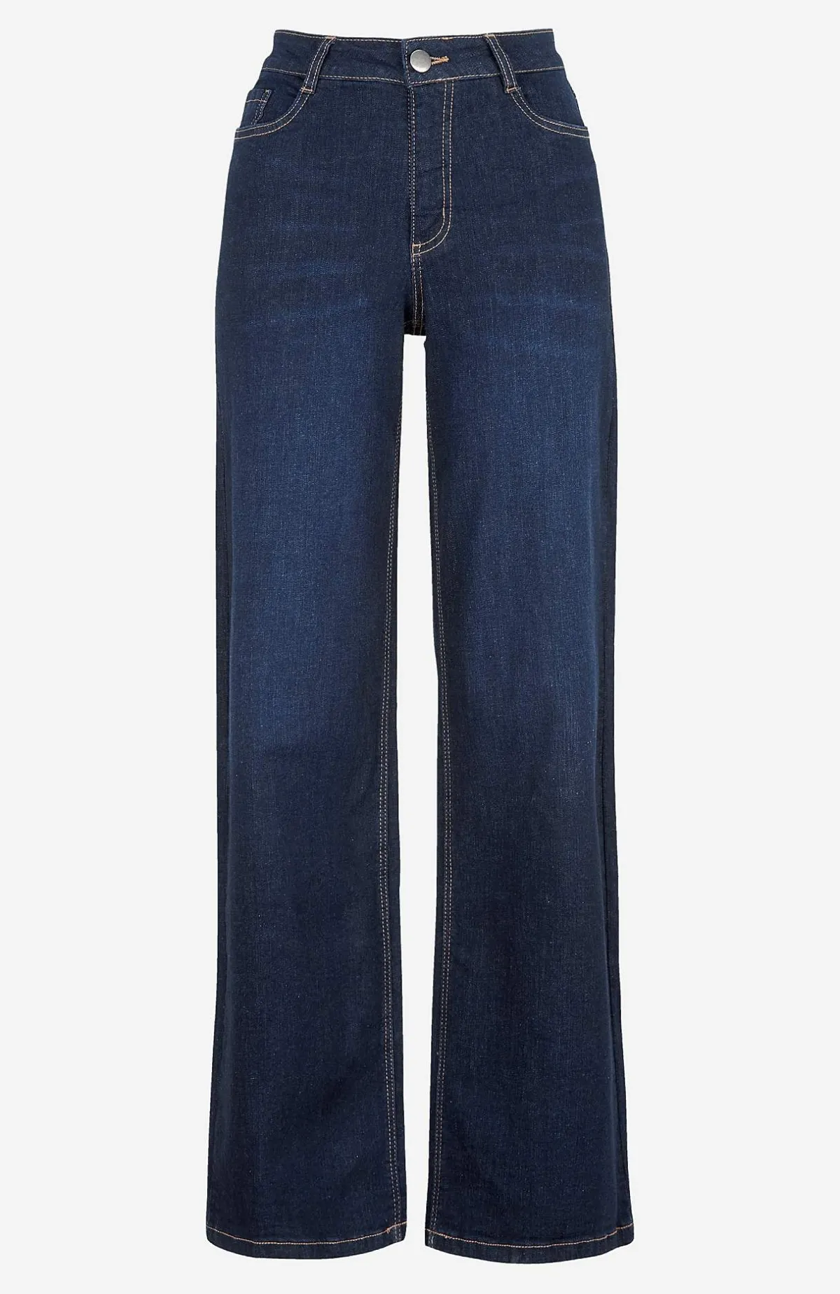 Cellbes of Sweden Vida, långa jeans med hög midja Renata Mörkblå / Denim