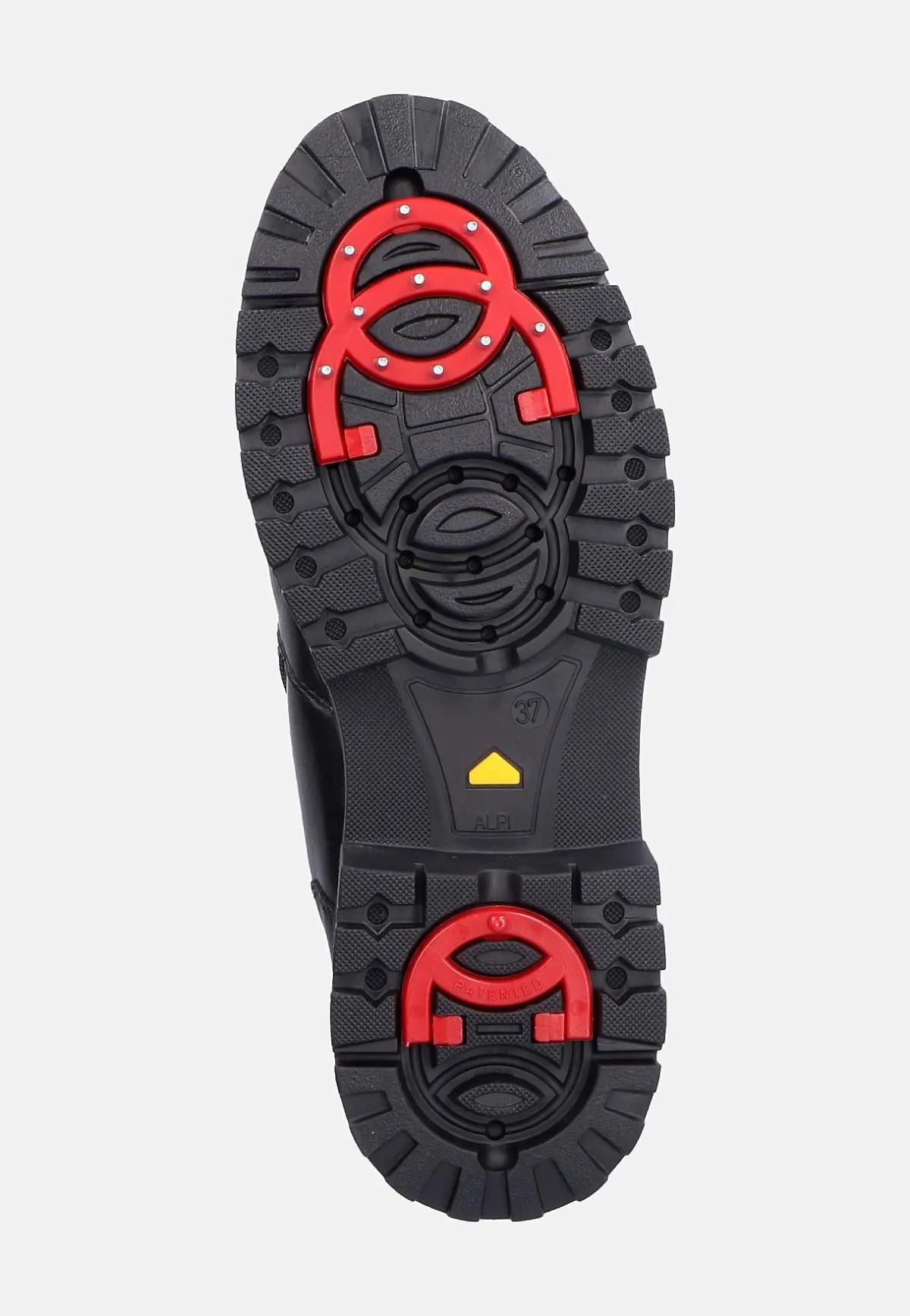 Rieker Vinterkänga med infällbara broddar Svart Discount