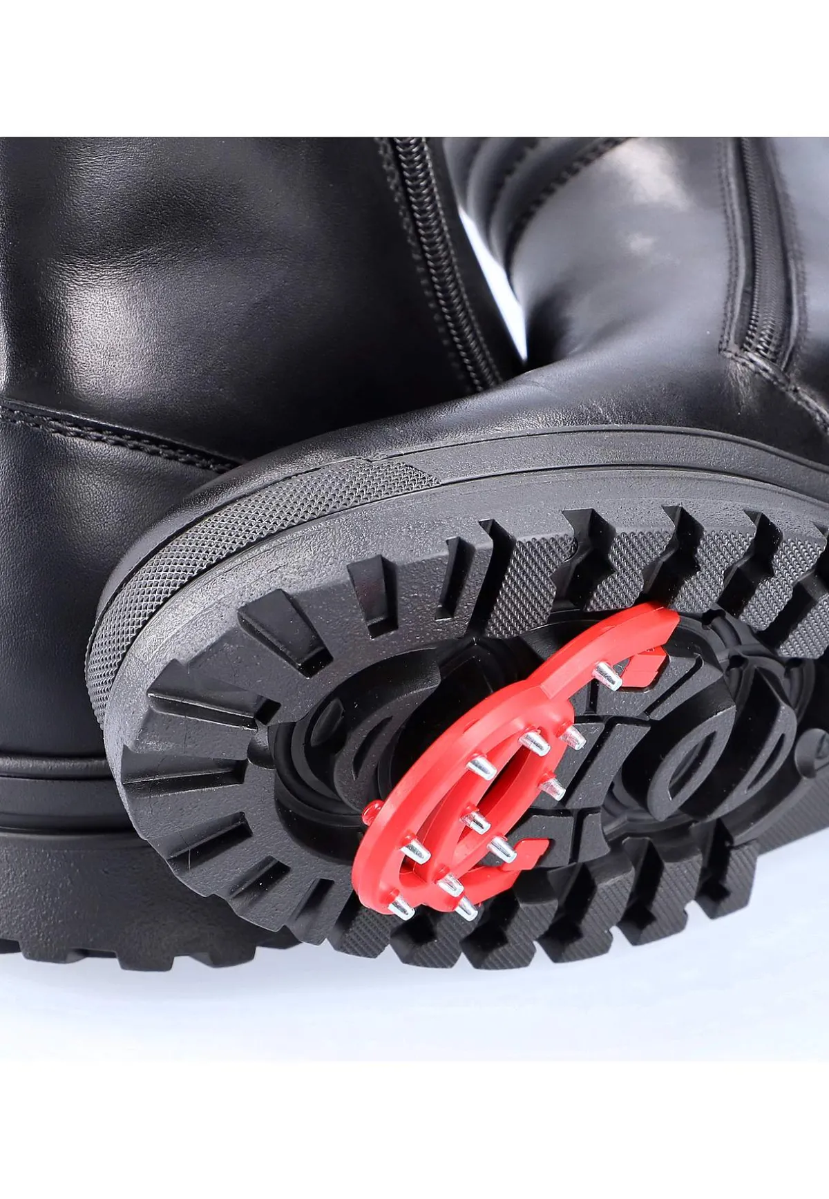 Rieker Vinterkänga med infällbara broddar Svart Discount