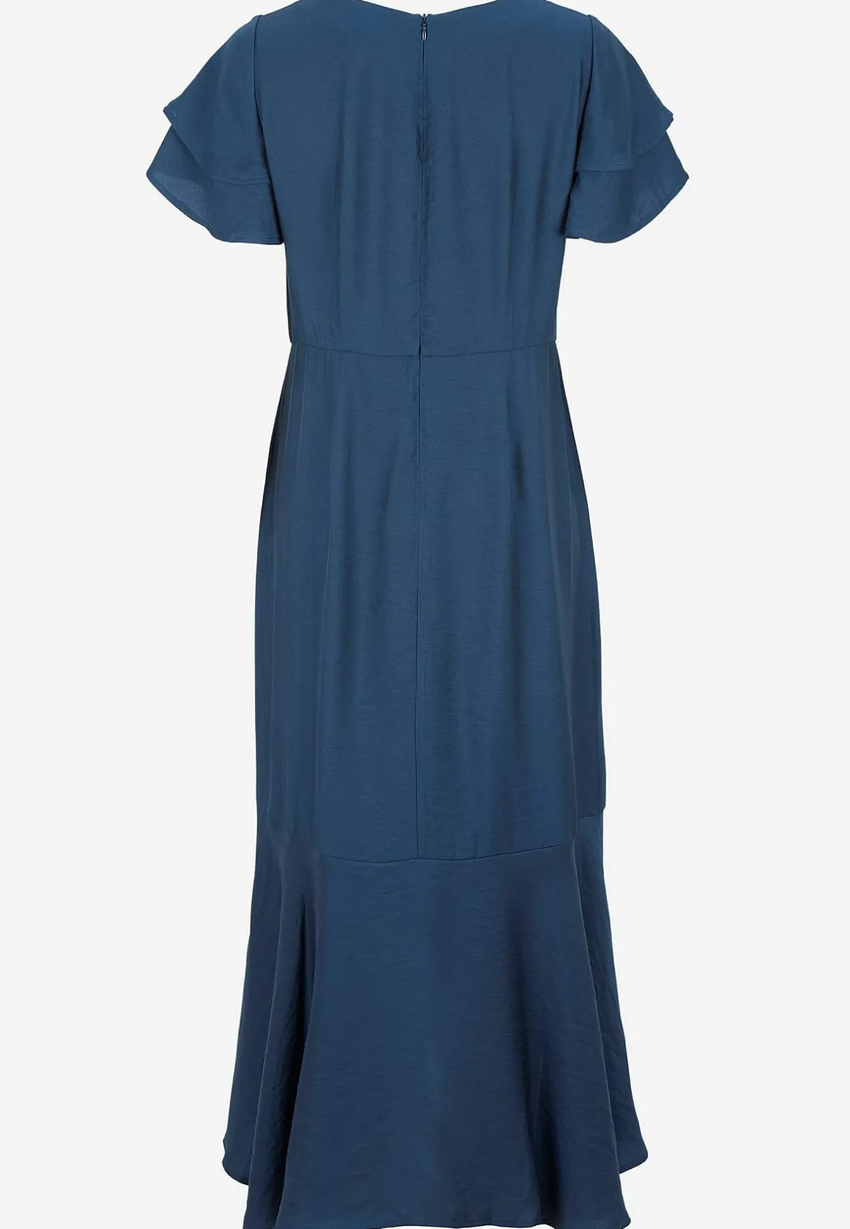 Cellbes of Sweden Volangklänning med fjärilsärmar Mörkblå Discount