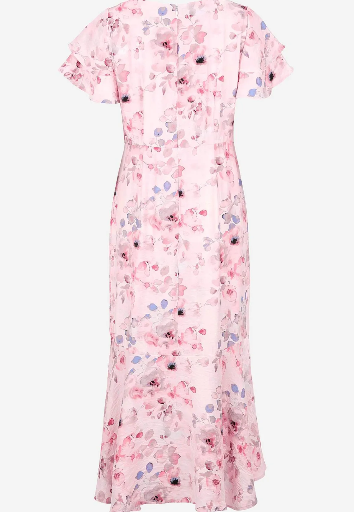 Cellbes of Sweden Volangklänning med fjärilsärmar Rosa / Blommig Best