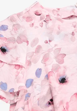 Cellbes of Sweden Volangklänning med fjärilsärmar Rosa / Blommig Best