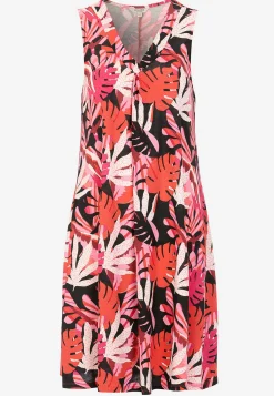 Cellbes of Sweden V-ringad, ärmlös trikåklänning Rosa / Mönstrad Sale