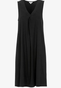 Cellbes of Sweden V-ringad, ärmlös trikåklänning Svart Sale